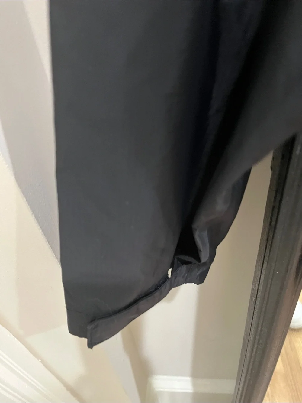 The North Face Black Hooded Rain Shell